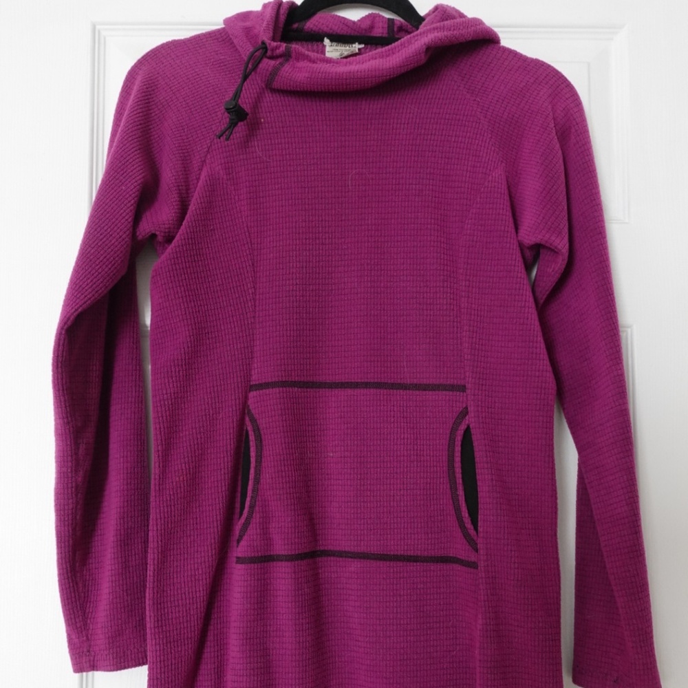 Melanzana Microgrid Fleece Dress